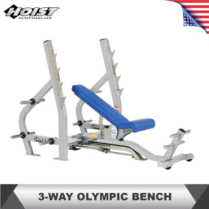 Hoist adjustable bench press sale