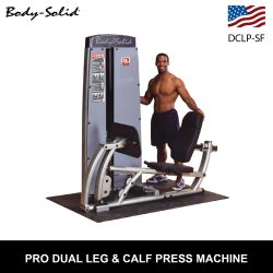 BODY-SOLID PRO DUAL LEG & CALF PRESS MACHINE DCLP-SF