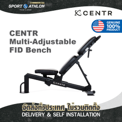 Centr Multi-Adjustable Flat, Incline, Decline Workout Bench