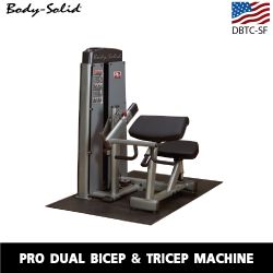 BODY-SOLID PRO DUAL BICEP & TRICEP MACHINE DBTC-SF