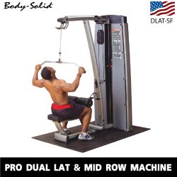 BODY-SOLID PRO DUAL LAT & MID ROW MACHINE DLAT-SF