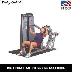 BODY-SOLID PRO DUAL MULTI PRESS MACHINE DPRS-SF