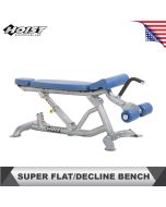 Hoist Fitness CF-3162 ADJUSTABLE SUPER FLAT/DECLINE BENCH