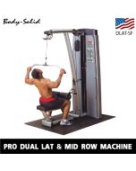 BODY-SOLID PRO DUAL LAT &amp; MID ROW MACHINE DLAT-SF