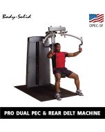 BODY-SOLID PRO DUAL PEC & REAR DELT MACHINE DPEC-SF